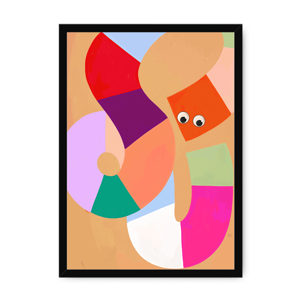 Jellysnakes Berry Yoghurt Framed Print Jellysnakes A3 (297 X 420 mm) / Black / No Mount (All Art) Framed Print