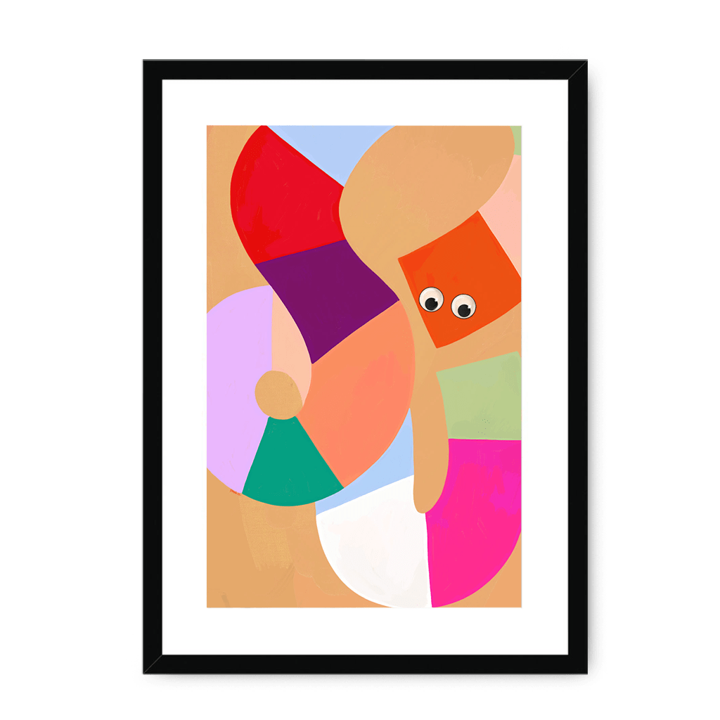 Jellysnakes Berry Yoghurt Framed Print Jellysnakes A3 (297 X 420 mm) / Black / White Mount Framed Print