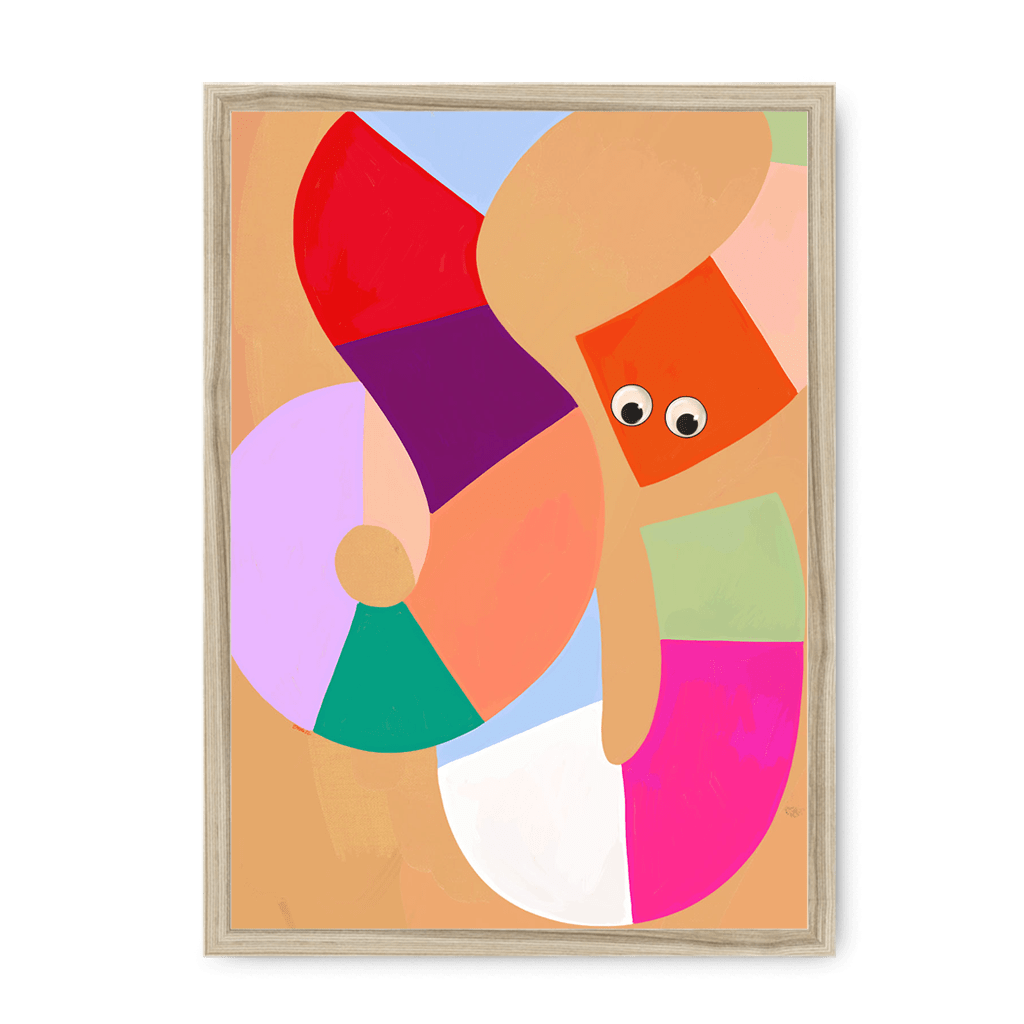 Jellysnakes Berry Yoghurt Framed Print Jellysnakes A3 (297 X 420 mm) / Natural / No Mount (All Art) Framed Print