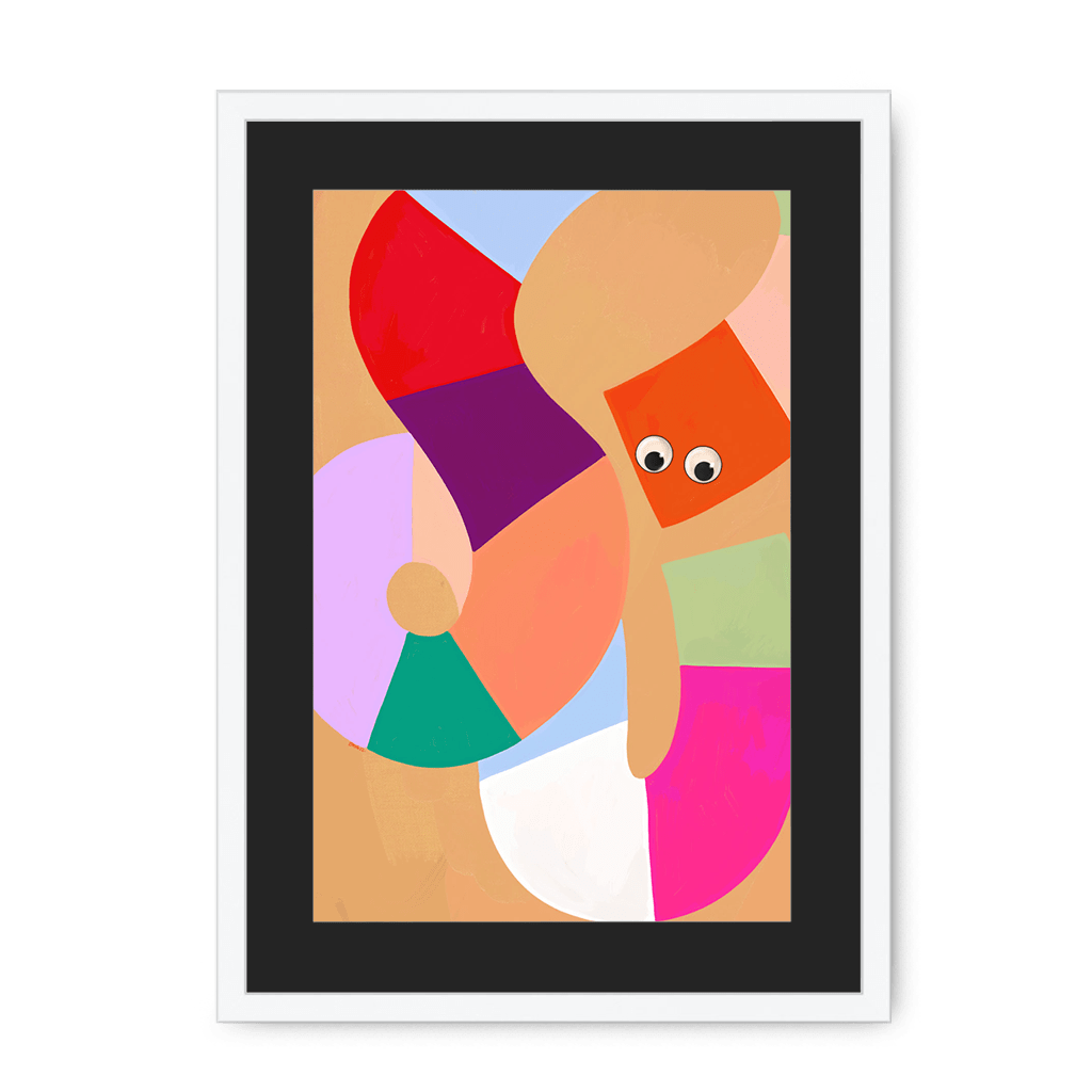 Jellysnakes Berry Yoghurt Framed Print Jellysnakes A3 (297 X 420 mm) / White / Black Mount Framed Print