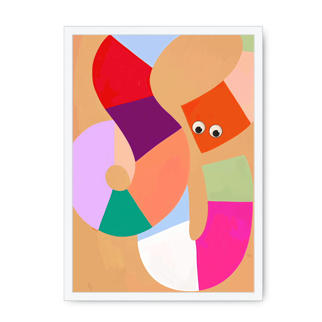 Jellysnakes Berry Yoghurt Framed Print Jellysnakes A3 (297 X 420 mm) / White / No Mount (All Art) Framed Print