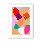 Jellysnakes Berry Yoghurt Framed Print Jellysnakes A3 (297 X 420 mm) / White / White Mount Framed Print