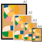 Jellysnakes Lemon Twist Framed Print Jellysnakes Framed Print