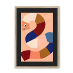 Jellysnakes Toffee Apple Framed Print Jellysnakes A3 (297 X 420 mm) / Natural / Black Mount Framed Print