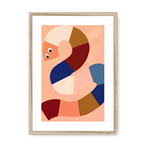 Jellysnakes Toffee Apple Framed Print Jellysnakes A3 (297 X 420 mm) / Natural / White Mount Framed Print