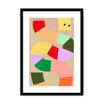 Jellysnakes Tropical Tang Framed Print Jellysnakes A3 (297 X 420 mm) / Black / White Mount Framed Print