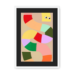 Jellysnakes Tropical Tang Framed Print Jellysnakes A3 (297 X 420 mm) / White / Black Mount Framed Print