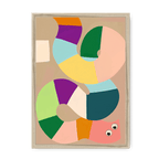 Jellysnakes Waldmeister Framed Print Jellysnakes A3 (297 X 420 mm) / Natural / No Mount (All Art) Framed Print