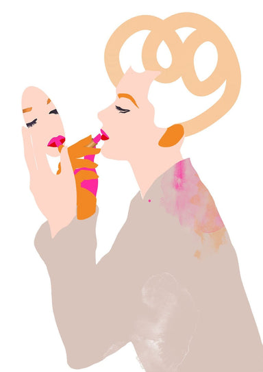 Kelly Matte Art Print Lip Graces Art Print