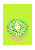 Kiwi Matte Art Print Fruity Patootie Art Print