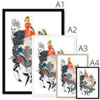 Le Beak C'est Chic Framed Print The Gathering Framed Print