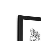 Le Beak C'est Chic Framed Print The Gathering Framed Print