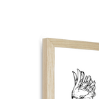 Le Beak C'est Chic Framed Print The Gathering Framed Print