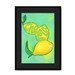 Limoni Giclée Framed Print Intercontinental Fruitery A3 (297 X 420 mm) / Black / Black Mount Framed Print