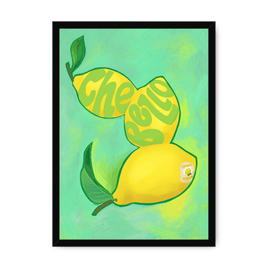 Limoni Giclée Framed Print Intercontinental Fruitery A3 (297 X 420 mm) / Black / No Mount (All Art) Framed Print