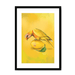 Lemon Lorikeet Framed Print Sticky Beaks A3 (297 X 420 mm) / Black / White Mount Framed Print