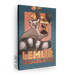 Lemur Chocolate Canvas Print ADimals Canvas Print