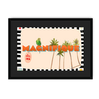 Magnifique Framed Print Hôtel Dodo A3 (297 X 420 mm) / Black / Black Mount Framed Print