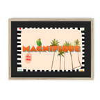 Magnifique Framed Print Hôtel Dodo A3 (297 X 420 mm) / Natural / Black Mount Framed Print