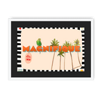 Magnifique Framed Print Hôtel Dodo A3 (297 X 420 mm) / White / Black Mount Framed Print