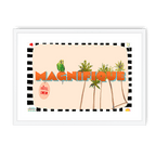 Magnifique Framed Print Hôtel Dodo A3 (297 X 420 mm) / White / White Mount Framed Print