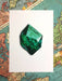 Malachite Marble Matte Art Print Faceted Marble Art Print