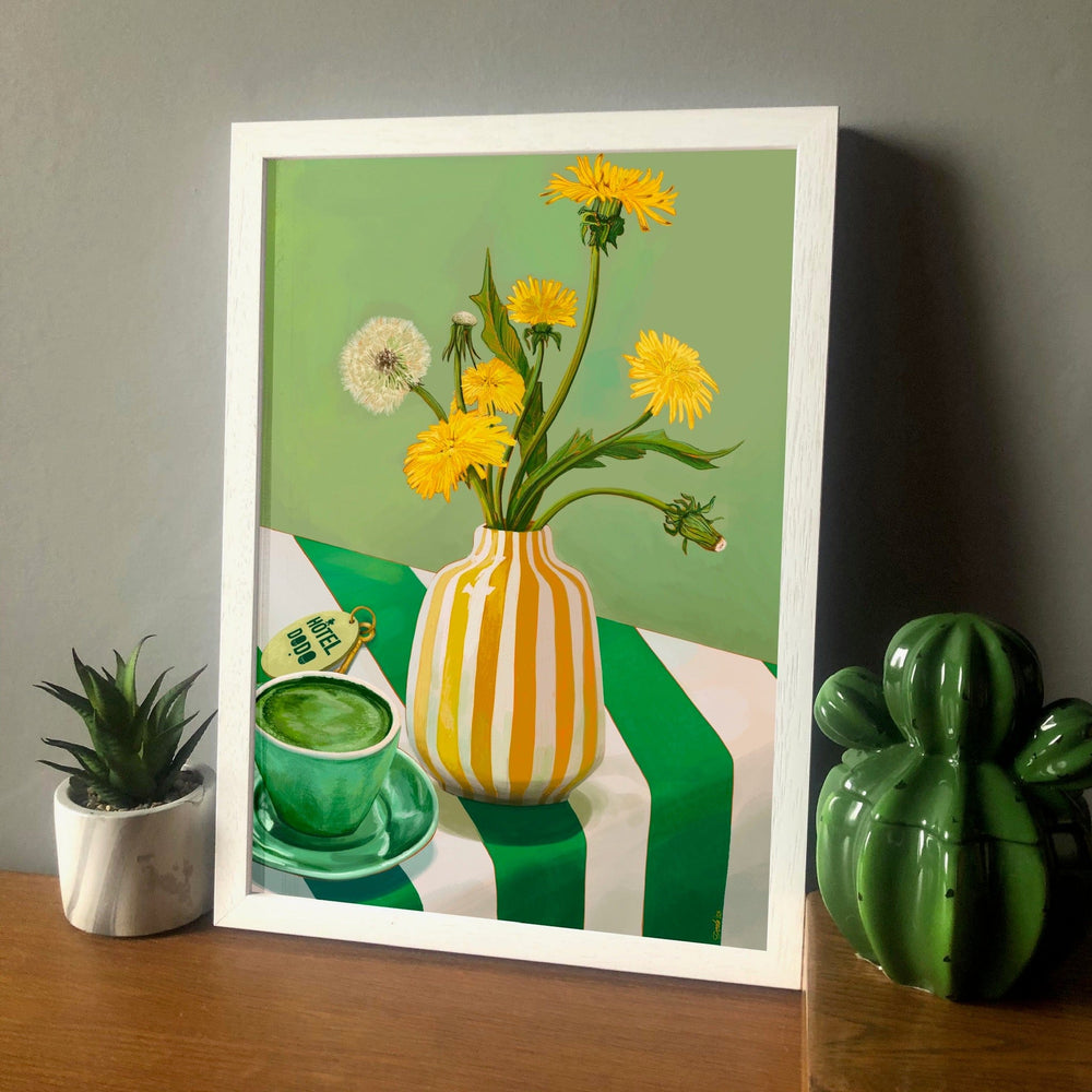 Matcha Mornings Giclée Art Print Hôtel Dodo Art Print