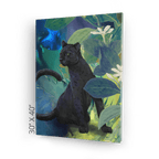 Midnight Prowl Canvas Print Pawky Paws Canvas Print