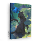 Midnight Prowl Canvas Print Pawky Paws Canvas Print