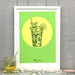 Mojito Giclée Art Print Cocktail Cavalcade Art Print