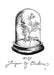 No 27 Juniper & Cinchona Bell Jar Matte Art Print Boozehound Art Print