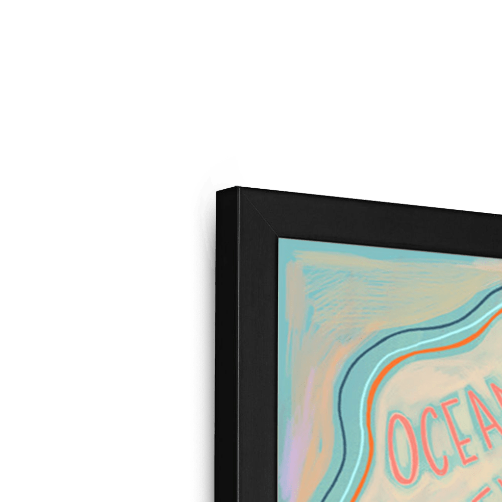 Oceanique Magnifique Framed Print Aventures Des Créatures Framed Print