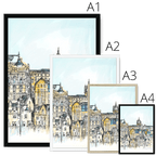 Old Town & St Giles Framed Print Essential Edinburgh Framed Print
