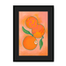 Naranjas Giclée Framed Print Intercontinental Fruitery A3 (297 X 420 mm) / Black / Black Mount Framed Print
