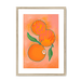 Naranjas Giclée Framed Print Intercontinental Fruitery A3 (297 X 420 mm) / Natural / White Mount Framed Print