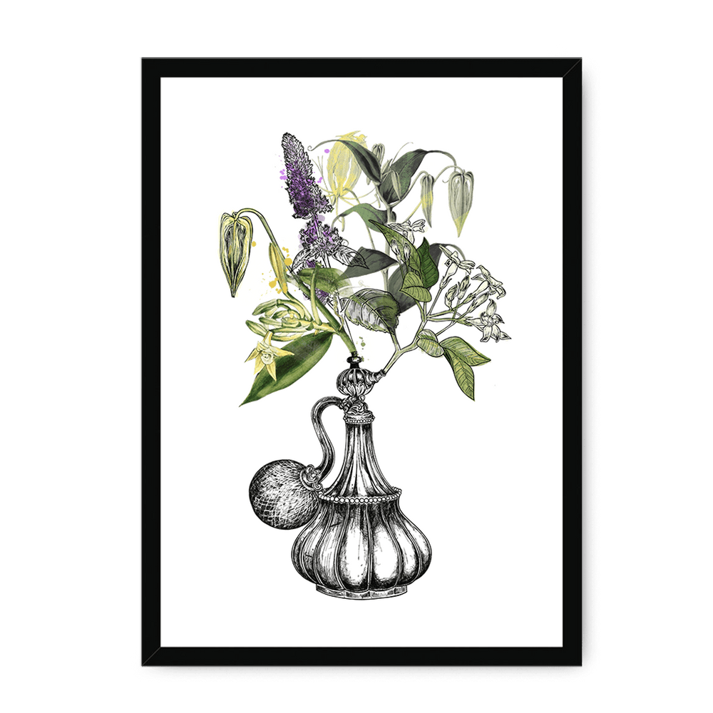 Orientale Framed Print Les Parfums A3 (297 X 420 mm) / Black / No Mount (All Art) Framed Print