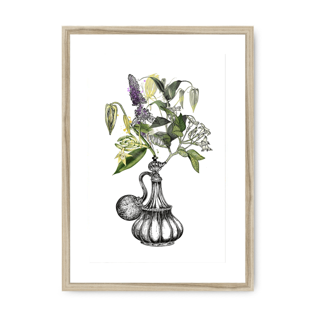 Orientale Framed Print Les Parfums A3 (297 X 420 mm) / Natural / White Mount Framed Print