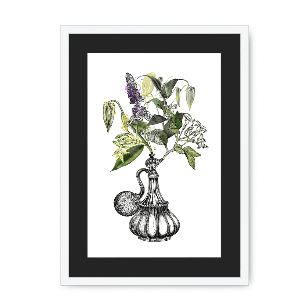 Orientale Framed Print Les Parfums A3 (297 X 420 mm) / White / Black Mount Framed Print