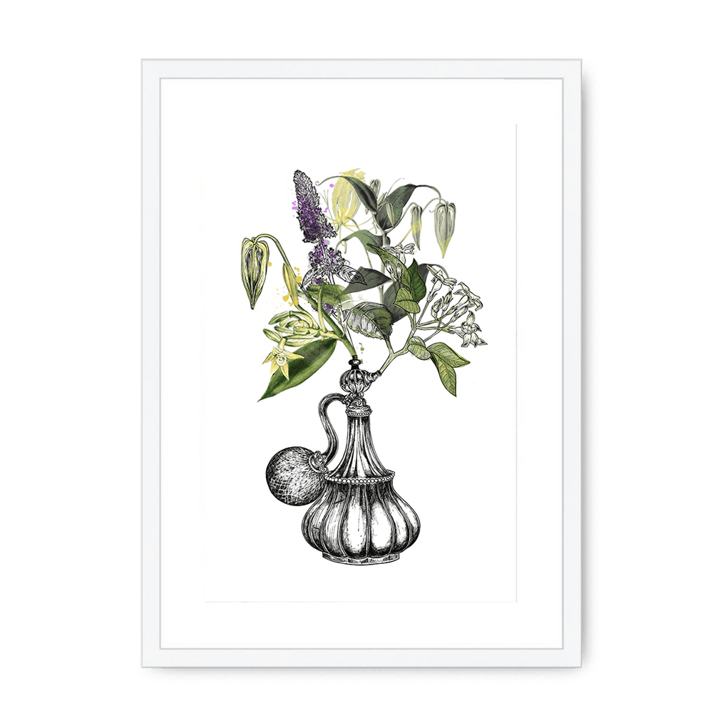 Orientale Framed Print Les Parfums A3 (297 X 420 mm) / White / White Mount Framed Print