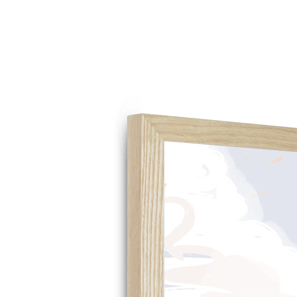 Morning Walk Framed Print Palmy Days Framed Print