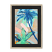Palm Beach Framed Print Heat Flares A3 (297 X 420 mm) / Natural / Black Mount Framed Print