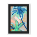 Palm Beach Framed Print Heat Flares A3 (297 X 420 mm) / White / Black Mount Framed Print
