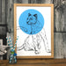 Panther Matte Art Print Cats & Dots Art Print