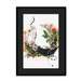 Party Of Parrots Framed Print The Gathering A3 (297 X 420 mm) / Black / Black Mount Framed Print