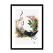 Party Of Parrots Framed Print The Gathering A3 (297 X 420 mm) / Black / White Mount Framed Print