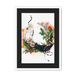 Party Of Parrots Framed Print The Gathering A3 (297 X 420 mm) / White / Black Mount Framed Print
