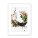 Party Of Parrots Framed Print The Gathering A3 (297 X 420 mm) / White / White Mount Framed Print
