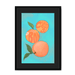 Pêches Giclée Framed Print Intercontinental Fruitery A3 (297 X 420 mm) / Black / Black Mount Framed Print