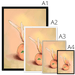 Peachy Parakeet Framed Print Sticky Beaks Framed Print