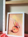 Peachy Parakeet Giclée Art Print Sticky Beaks Art Print